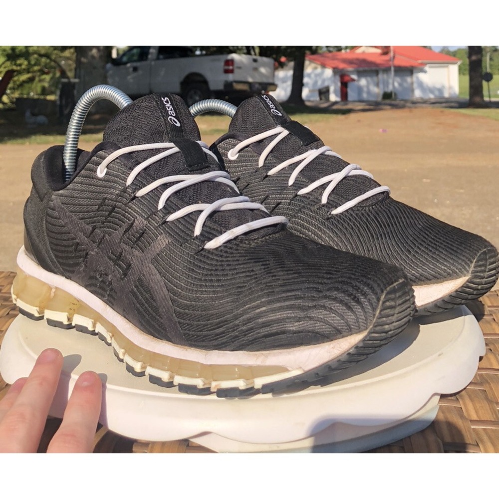 Size 9.5 - ASICS GEL-Quantum 360 4 Black Dark Gray